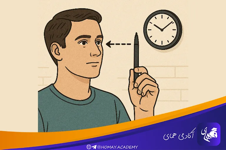 تمرین فوکوس چشم