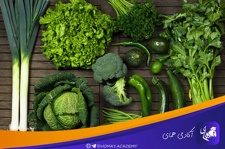 سبزیجات برگدار